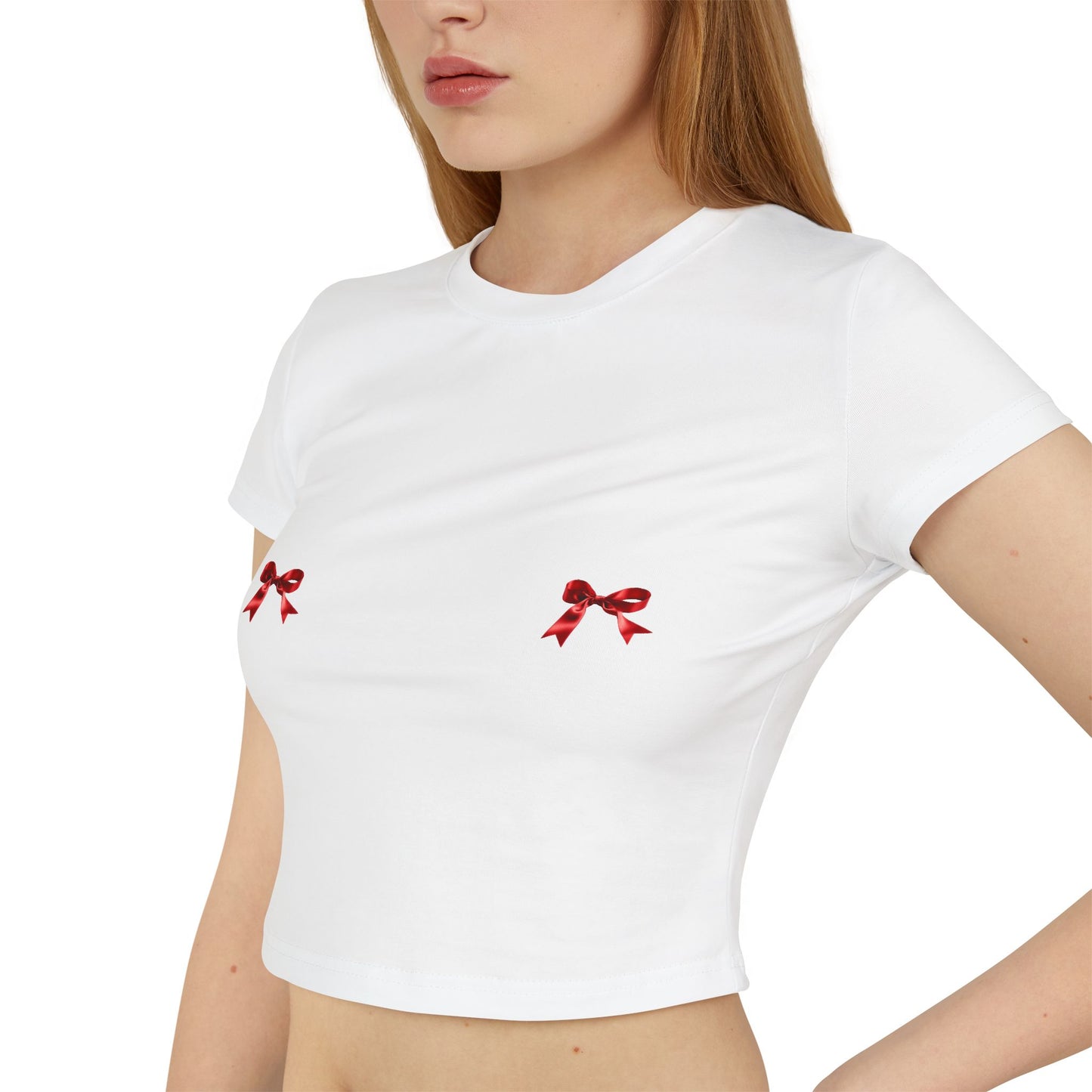 Red Bows Baby Tee
