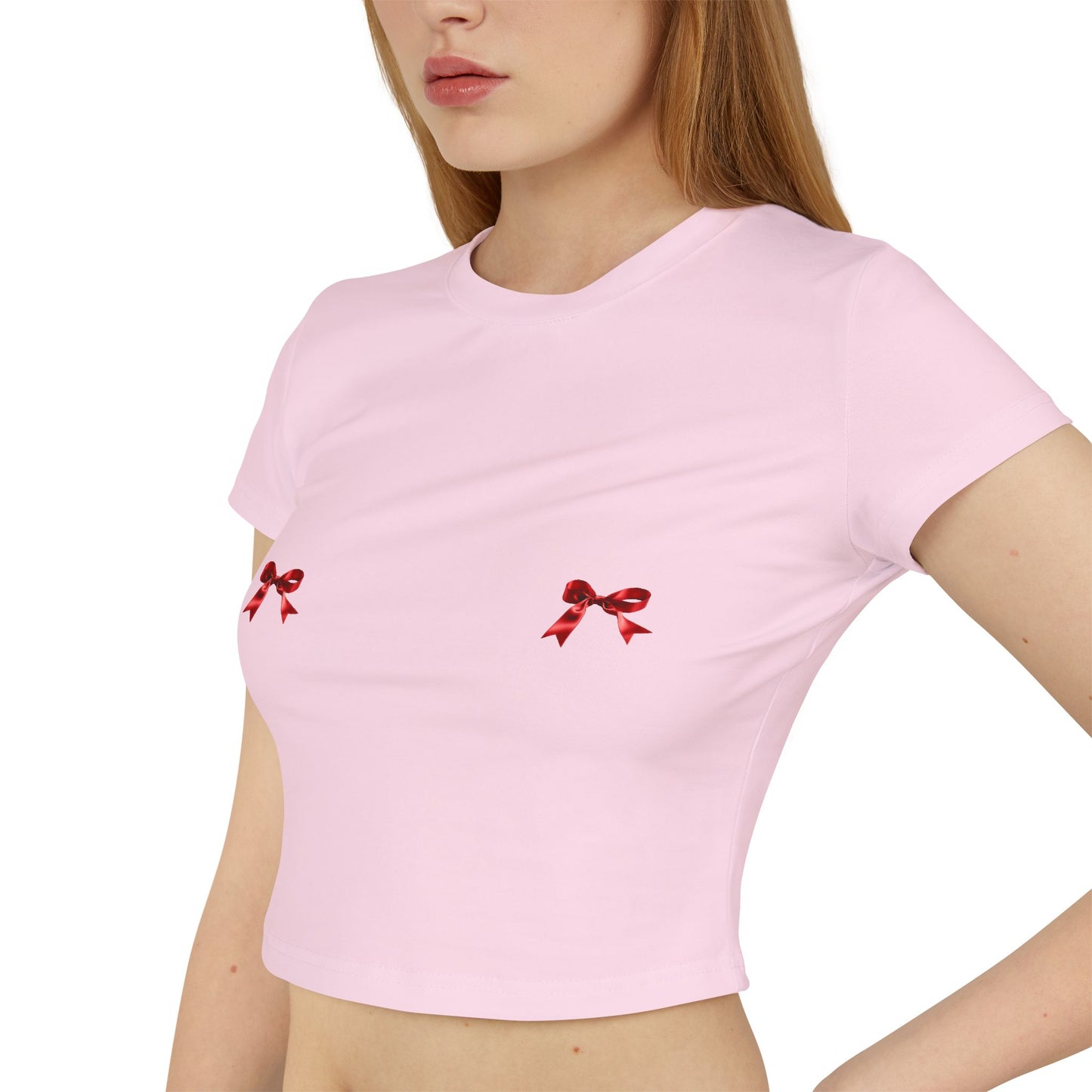 Red Bows Baby Tee