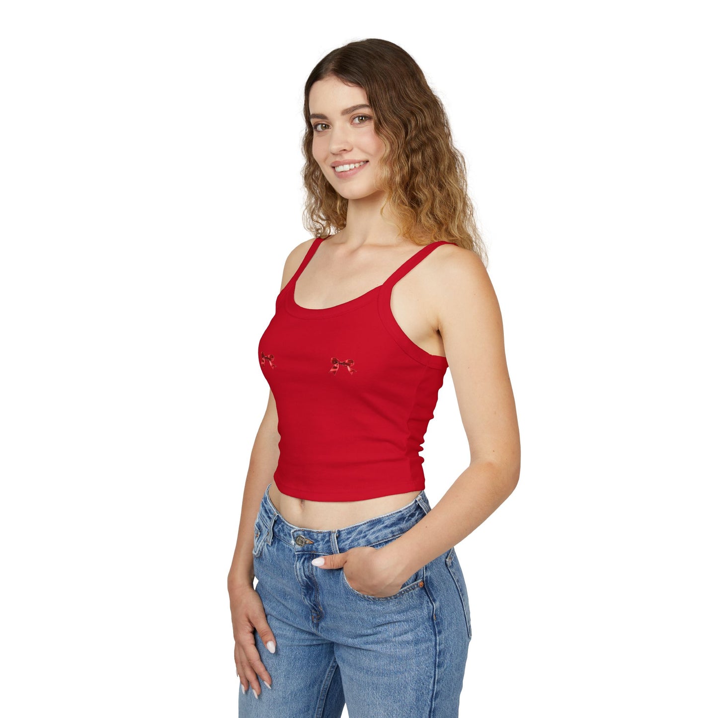 She Is The Gift Spaghetti Strap Tank Top