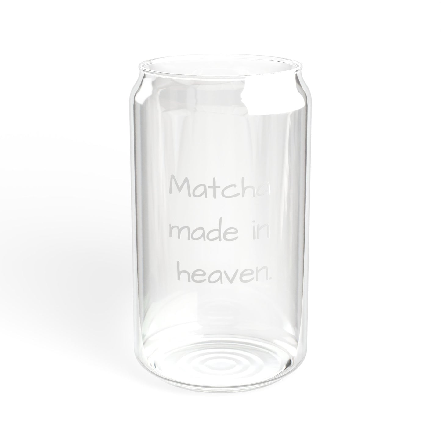 Matcha Made In Heaven Sipper Glass, 16oz