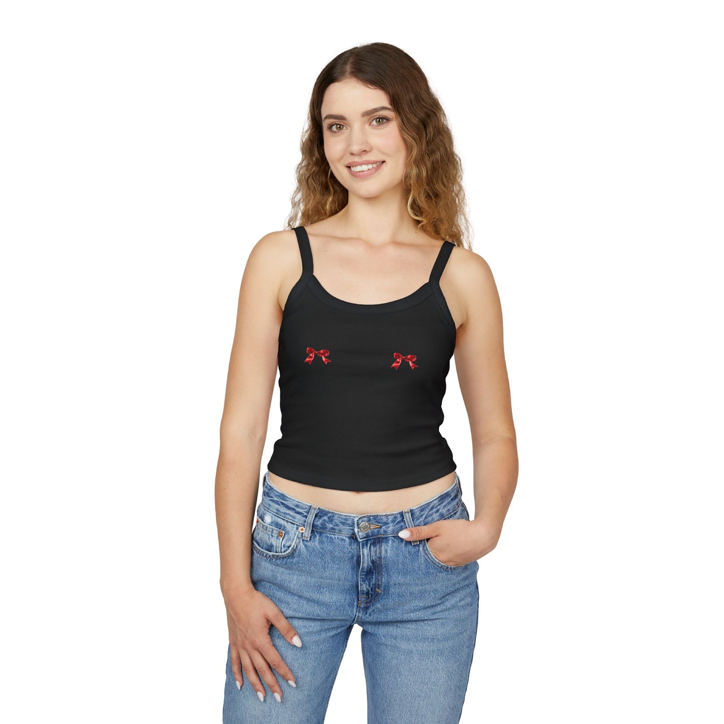She Is The Gift Spaghetti Strap Tank Top