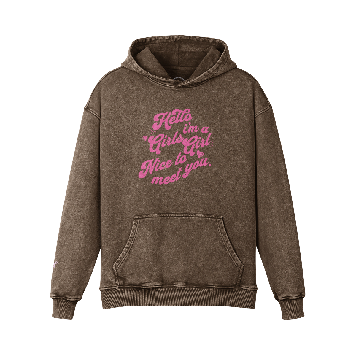 Hello I'm a Girls Girl Hoodie